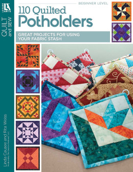Leisure Arts 110 Quilted Potholders Book
