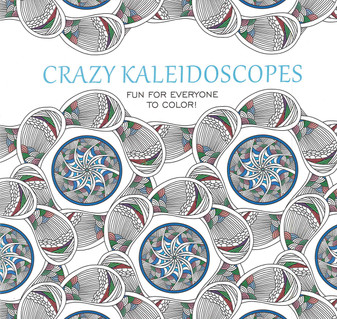 Leisure Arts Crazy Kaleidoscopes Coloring Book