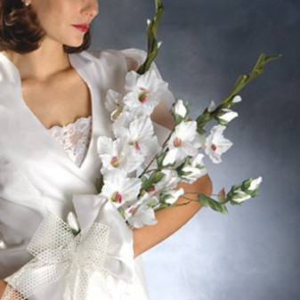 ePattern Satin Sophisticate Wedding: Bride's Bouquet