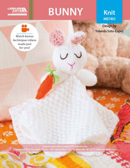 Leisure Arts Animal Lovies Bunny Knit ePattern