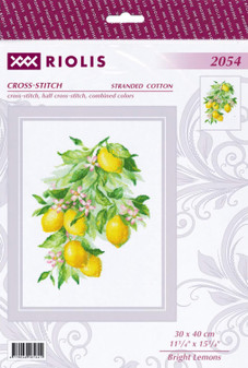 Riolis Cross Stitch Kit Bright Lemons
