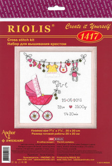 Riolis Cross Stitch Kit It's A Girl