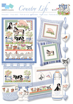 Lindner's Cross Stitch Chart Country Life ePattern