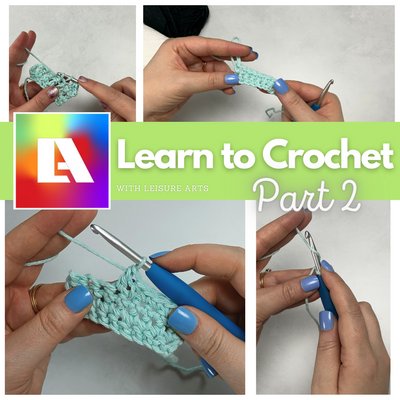 Leisure Arts Learn to Crochet