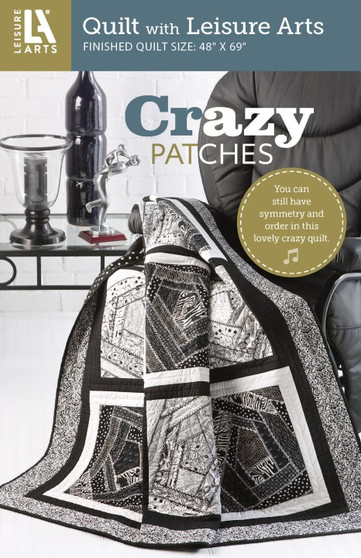 Leisure Arts Crazy Patches Pattern Pack