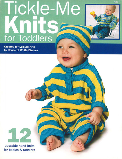 Leisure Arts Tickle Me Knits For Toddlers Book