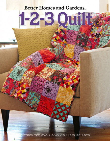 Leisure Arts Better Homes and Gardens 1-2-3 Quilt Book