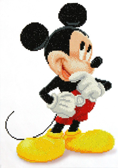 Camelot Dots Diamond Painting Kit Intermediate Disney Mickey