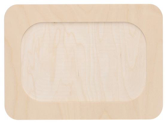 Leisure Arts Welled Wood Surface Rectangle 11"x 8"