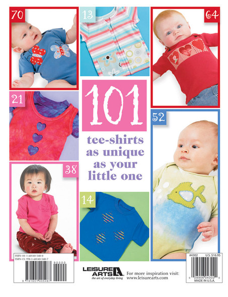 Leisure Arts 101 Ways to Tees Your Tots eBook