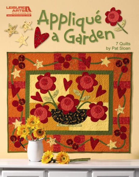 Leisure Arts Books Applique A Garden