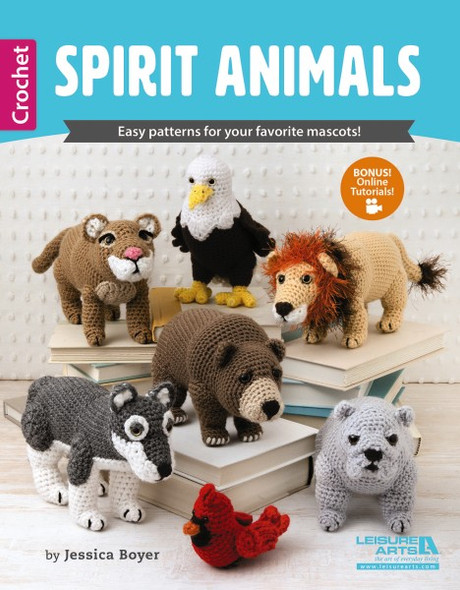 Leisure Arts Spirit Animals Crochet eBook