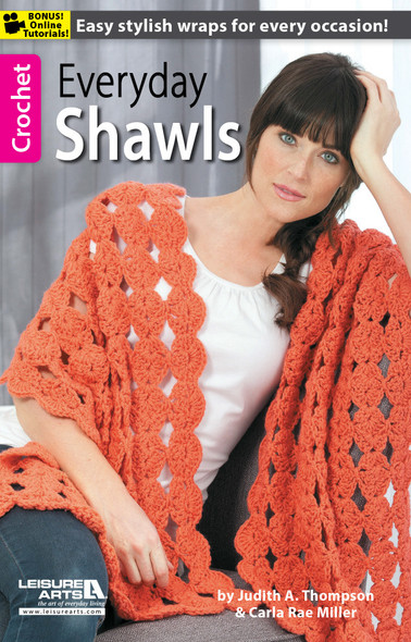 Leisure Arts Everyday Shawls Crochet eBook