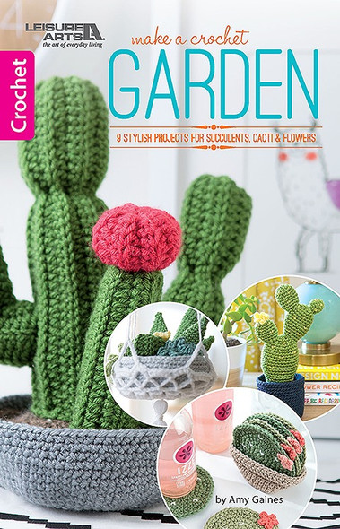 Leisure Arts Make A Crochet Garden eBook