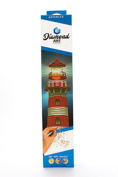 Diamond Art Kit 14"x 16" Advanced Light House