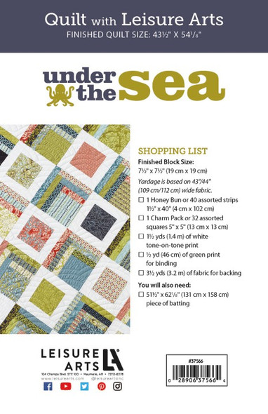 Leisure Arts Under The Sea Quilt Pattern