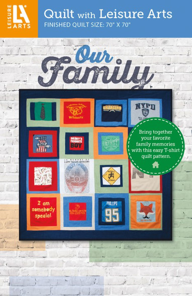 Leisure Arts Our Family Quilt Pattern