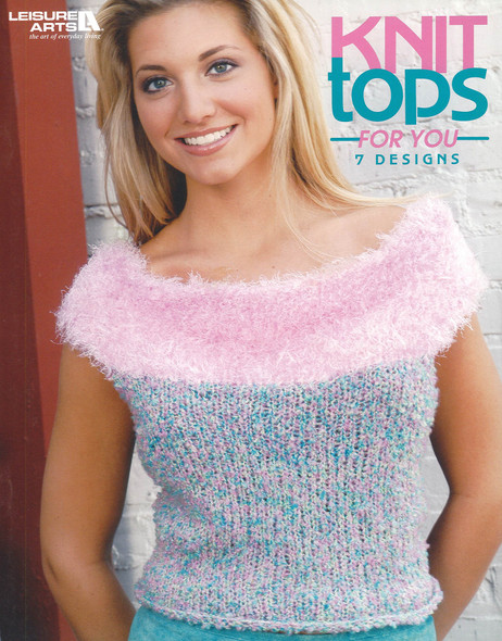 Leisure Arts Knit Tops For You Book
