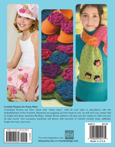 Leisure Arts Crochet Flowers For Every Wear Book