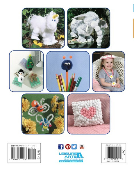 Leisure Arts Learn to Create with Pom-poms Book