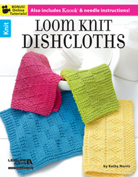 Leisure Arts Loom Knit Dishcloths Book