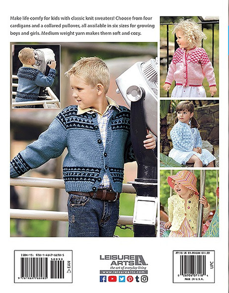 Leisure Arts Knits For Kids Book