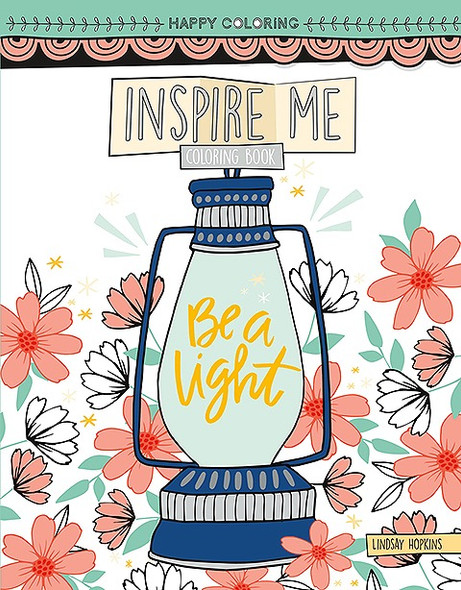 Leisure Arts Inspire Me Coloring Book