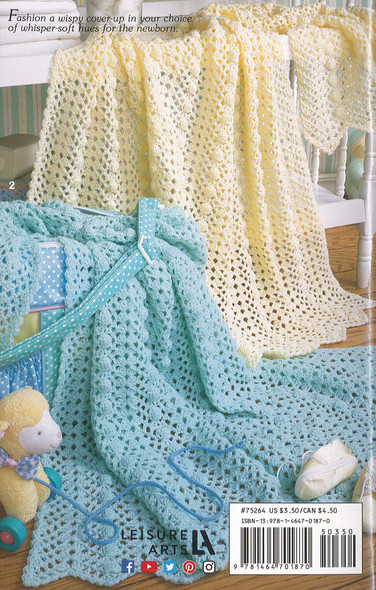 Leisure Arts Beginner Guide Ripple For Baby Crochet Book