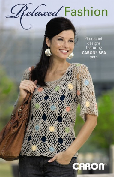 Leisure Arts Crochet Relaxed Fashion 4 Crochet Designs Book