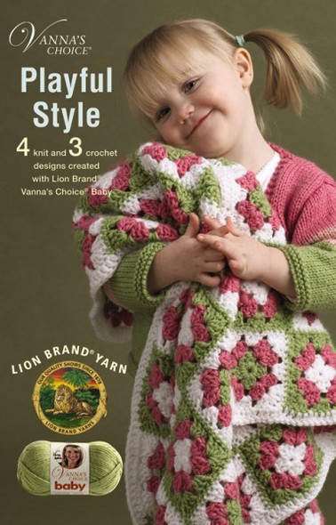 Leisure Arts Lion Brand Yarn Absolutely Fun Fur Knit Book