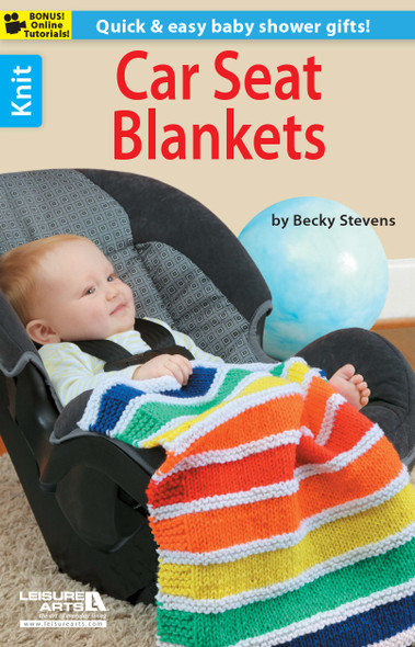 Leisure Arts Car Seat Blankets Book
