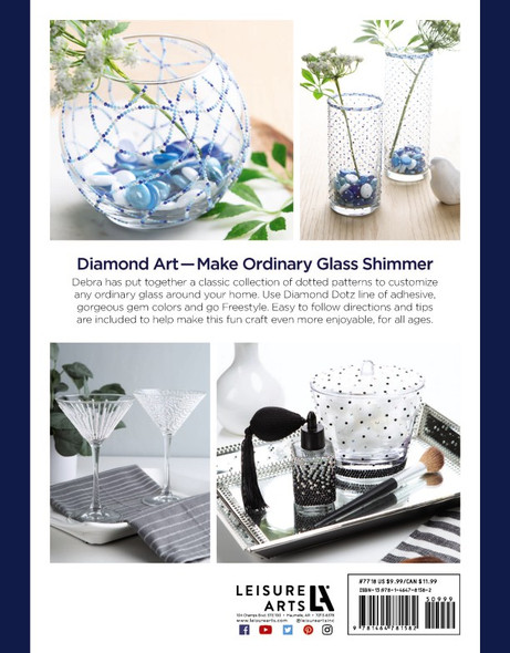 Diamond Art Diamond Dotting Glass Sparkle Book