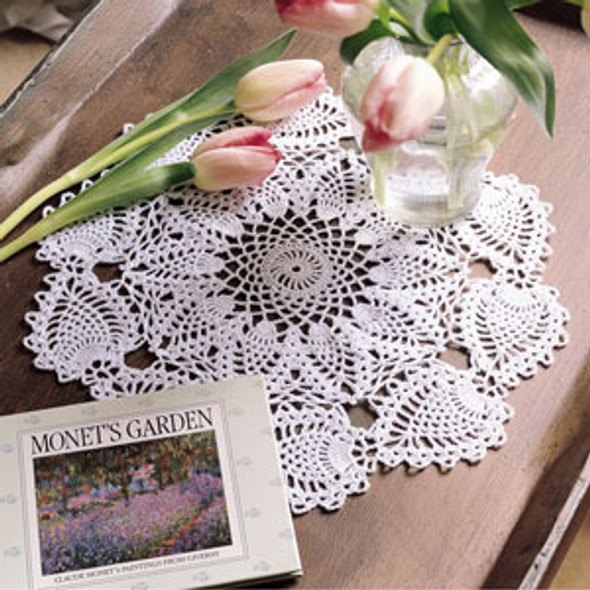 Leisure Arts Dancing Pineapple Doily Crochet ePattern