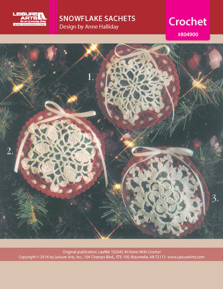 ePattern Snowflake Sachets