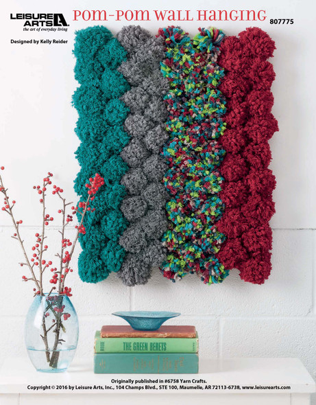 ePattern Pom-Pom Wall Hanging