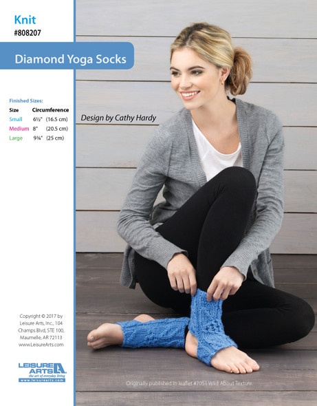 ePattern Diamond Yoga Socks