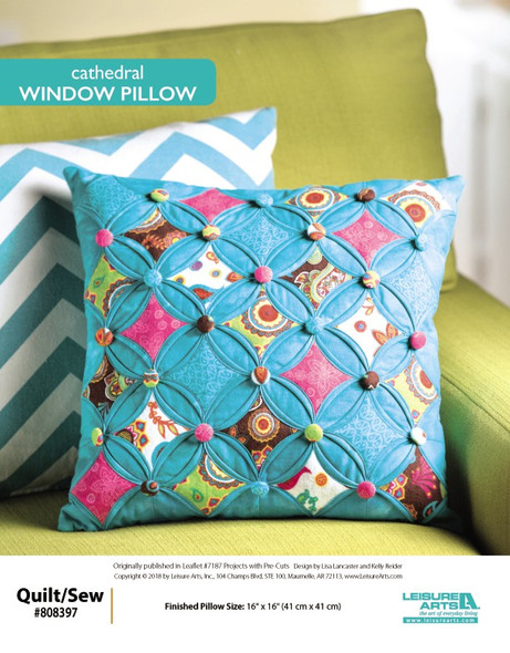 Try projects that are Pre-Cuts with Cathedral Window Pillow!