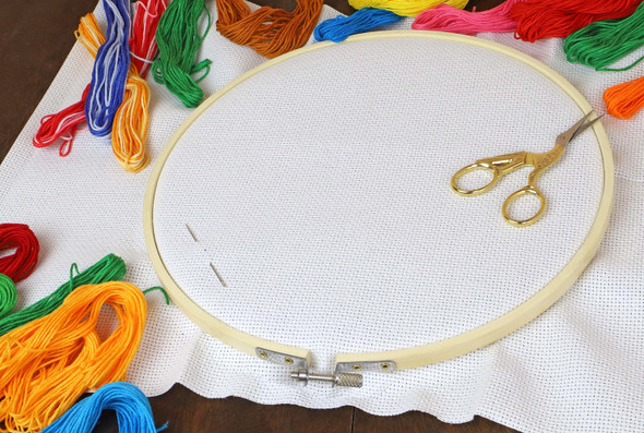 Essentials By Leisure Arts Wood Embroidery Hoop 9" Bamboo