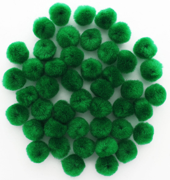 Essentials By Leisure Arts Pom Pom .75" Green 45pc