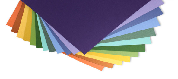 Paper Accents Cardstock Pad 8.5"x 11" Rainbow Pearl Assortment 24pc