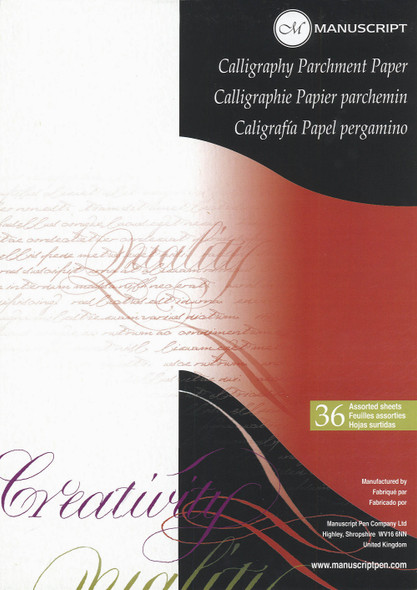 Manuscript Calligraphy Parchment Paper 36pc