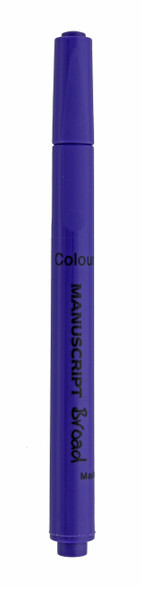 Manuscript Colour Creative Broad Purple 12pc