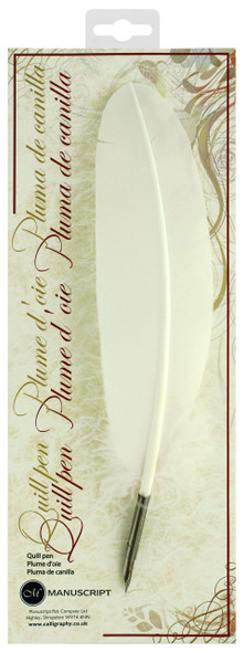 Manuscript Dip Pen Quill Ivory