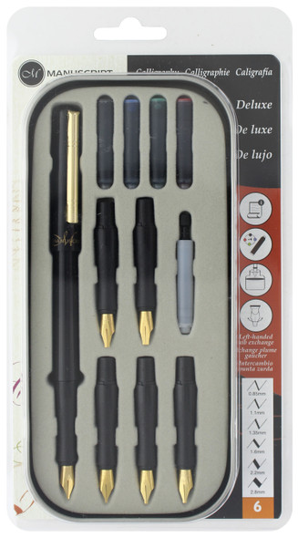 Manuscript Cartridge Pen Deluxe Calligraphy Set