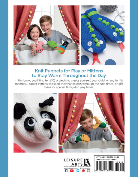 eBook Leisure Arts  Puppet Mittens