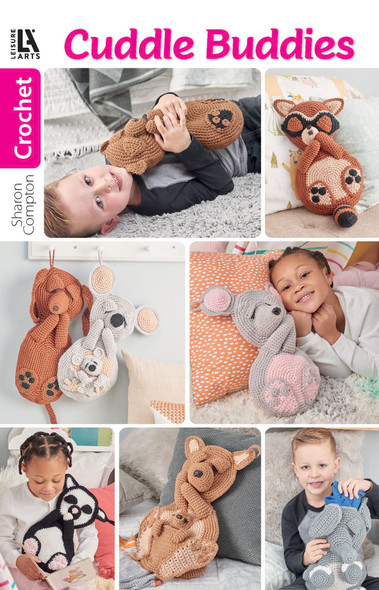 Leisure Arts Crochet Cuddle Buddies Book