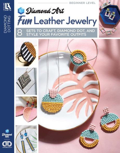 Diamond Art By Leisure Arts  Fun Leather Jewelry eBook