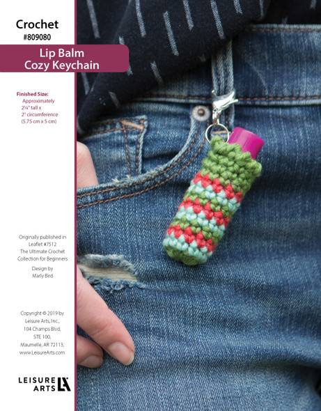 ePattern Crochet Lip Balm Keychain