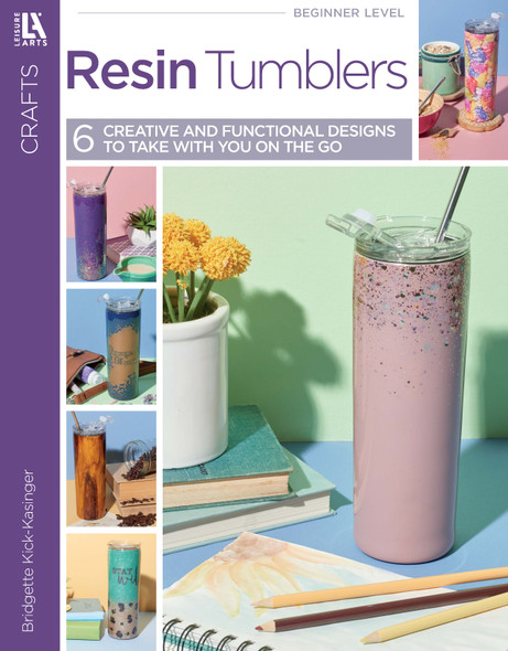 Leisure Arts Resin Tumbler Designs Book