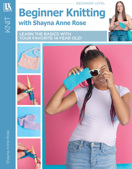 Leisure Arts Books Beginner Knitting With Shayna Anne Rose eBook